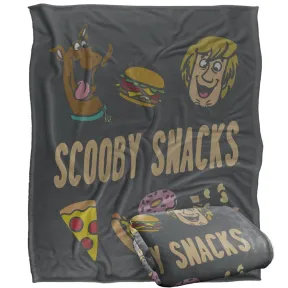 Manta de Scooby-Doo con tacto sedoso 152 x 127 cm
