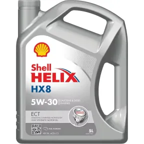 Aceite Shell Helix HX8 ECT 5W-30 de 5 litros