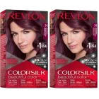 Revlon Colorsilk 34 Borgoña Intenso, pack de 2