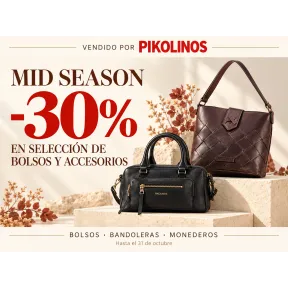 Pikolinos Mid Season: bolsos y accesorios al 30%