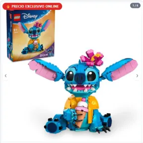 Stitch de LEGO Disney Classic
