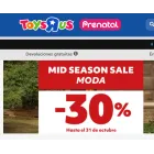 30% de descuento en artículos de Toys“R”Us