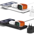 Cargador 3 en 1 BELKIN Magsafe | Carga rápida QI | Blanco y Negro