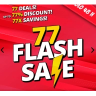 Ofertas flash en DeporteOutlet: hasta 77% de descuento