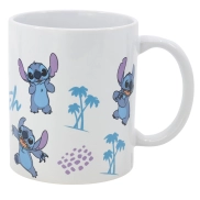 Taza de Stitch en caja regalo, cerámica 325 ml