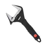 Llave ajustable de boca ancha para fontanería Amazon Basics