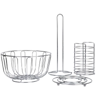 Juego de Cocina Plateado Axentia, 13 x 24 x 32 cm