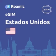 1GB eSIM para Viajeros en EE. UU. - 7 Días de Internet