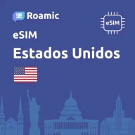 1GB eSIM para Viajeros en EE. UU. - 7 Días de Internet