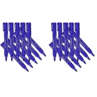 Marcadores Permanentes Azules - Paquete de 20 Unidades