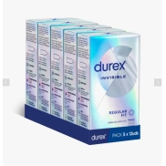 Condones Durex INVISIBLE para hombre - Pack de 60 unidades