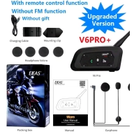 Intercomunicador Ejeas V6 Pro+ para casco de moto