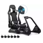 Simulador de cockpit con asiento integrado