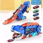 Camión de dinosaurios con 4 figuras incluidas