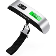 Báscula Portátil LCD para Viajes - 110 lb / 50 Kg