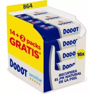 Toallitas Sensitive Dodot 864 unidades