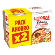 Fabada Asturiana LITORAL en Latas Doble de 420g