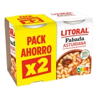 Fabada Asturiana LITORAL en Latas Doble de 420g
