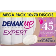 Discos desmaquillantes Demak'Up Expert de fibra natural 700u.