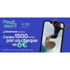 Cheque de 6€ por 1500 puntos acumulados
