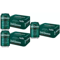 Voll-Damm Doble Malta 33cl - Pack 3x12 Latas