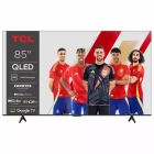 TCL QLED UHD 4K 85" Smart TV 120Hz con Google TV