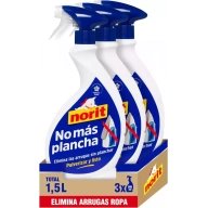 Spray antiarrugas Norit no más plancha 3x500ml