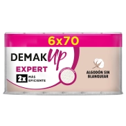 Discos desmaquillantes Demak'up 70 unidades – 6 x 2'57€