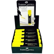 Marcadores fluorescentes Faber-Castell, 10 piezas amarillas