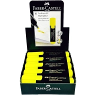 Marcadores fluorescentes Faber-Castell, 10 piezas amarillas