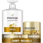 Keratina Mascarilla 500ml + Pantene Pro-V Repara 1L
