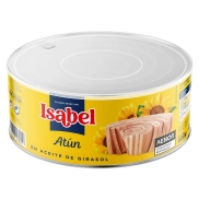 Atún Isabel en lata ahorro de 900gr con aceite de girasol