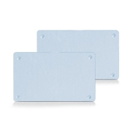 Juego de tablas de cortar de vidrio 25 x 15 cm