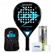 Pala Tsunami Blue Dunlop con Mochila Vibora y Accesorios