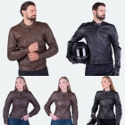 Chaqueta de cuero para moto COURSE | Clase AA | Unisex