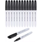 Rotuladores permanentes Amazon Basics, pack de 12 unidades
