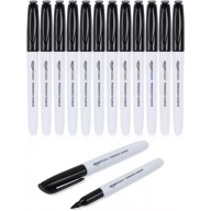 Rotuladores permanentes Amazon Basics, pack de 12 unidades