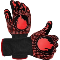Guantes para barbacoa y trabajos peligrosos, protección segura