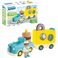 Camión PLAYMOBIL Junior con apilamiento y donuts