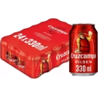 Cerveza Cruzcampo Lata 330 ml x 24 unidades