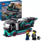 Coche de Carreras y Camión de Transporte LEGO City
