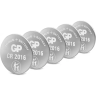 Pilas CR2016 Pack de 5 Unidades