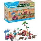 Tejones australianos en refugio PLAYMOBIL Wiltopia