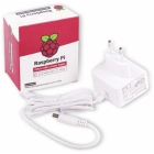 Fuente de alimentación USB-C 5.1V 3A - RASPBERRY blanca