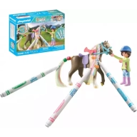 Set de Caballos Lavables PLAYMOBIL con Accesorios de Cascada