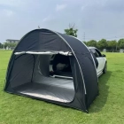 Maletero de coche con carpa trasera para camping