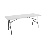 Mesa Plegable 150x70cm - Resina Reforzada y Acero, 150kg