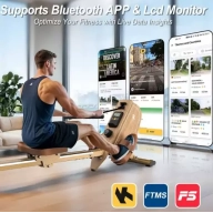 Fysiq OR3 Máquina de remo Bluetooth 150Kg