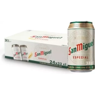 San Miguel Especial Lager Lata 33cl - Pack de 24 unidades