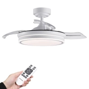 Ventilador 36W con luz LED - Envío desde España